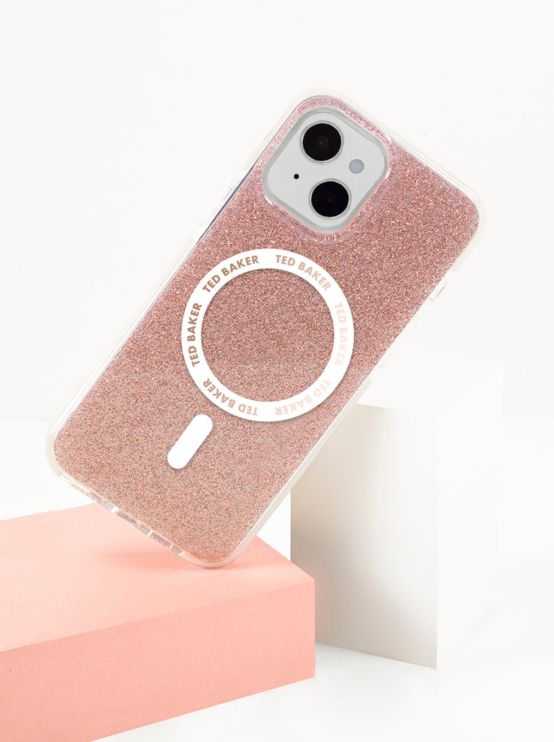 Ted Baker Anti-shock MagSafe Case for iPhone 13 - Glitter