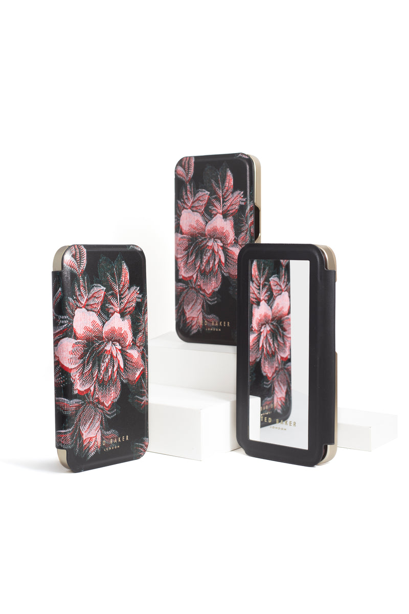 Ted Baker FIOLLA Folio Case for iPhone 12 Pro - Glitch Floral