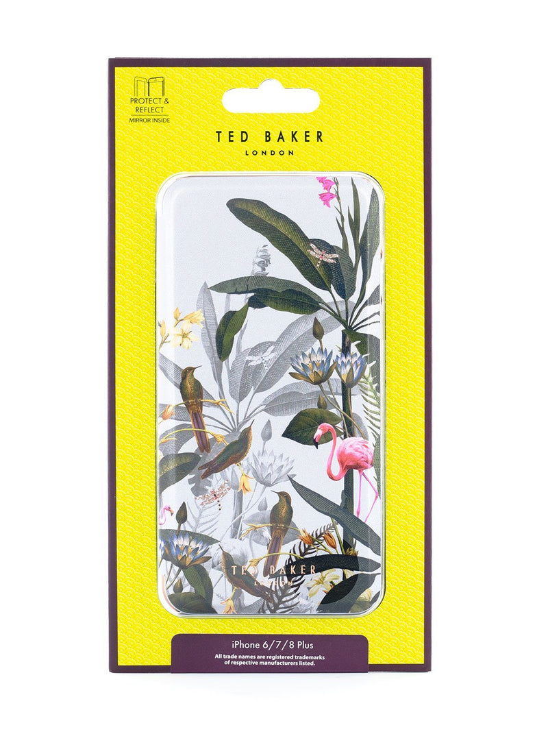 Packaging image of the Ted Baker Apple iPhone 8 Plus / 7 Plus phone case in Grey