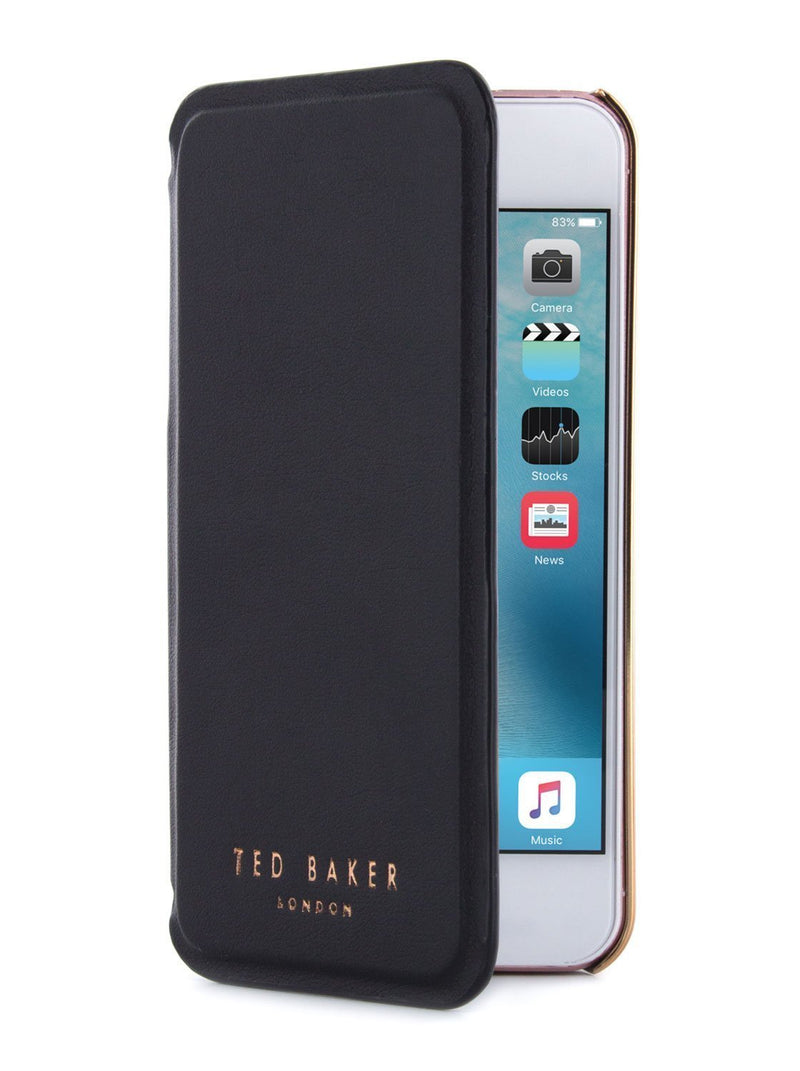 Folio Cover image of the Ted Baker Apple iPhone SE / 5 phone case in Black
