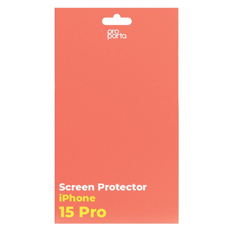 iPhone 15 Pro Tempered Glass Screen Protector – Proporta International