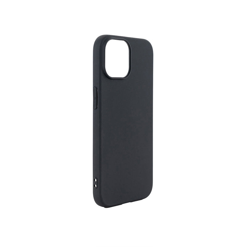 iPhone 15 Plus Hard Shell Phone Case - Black