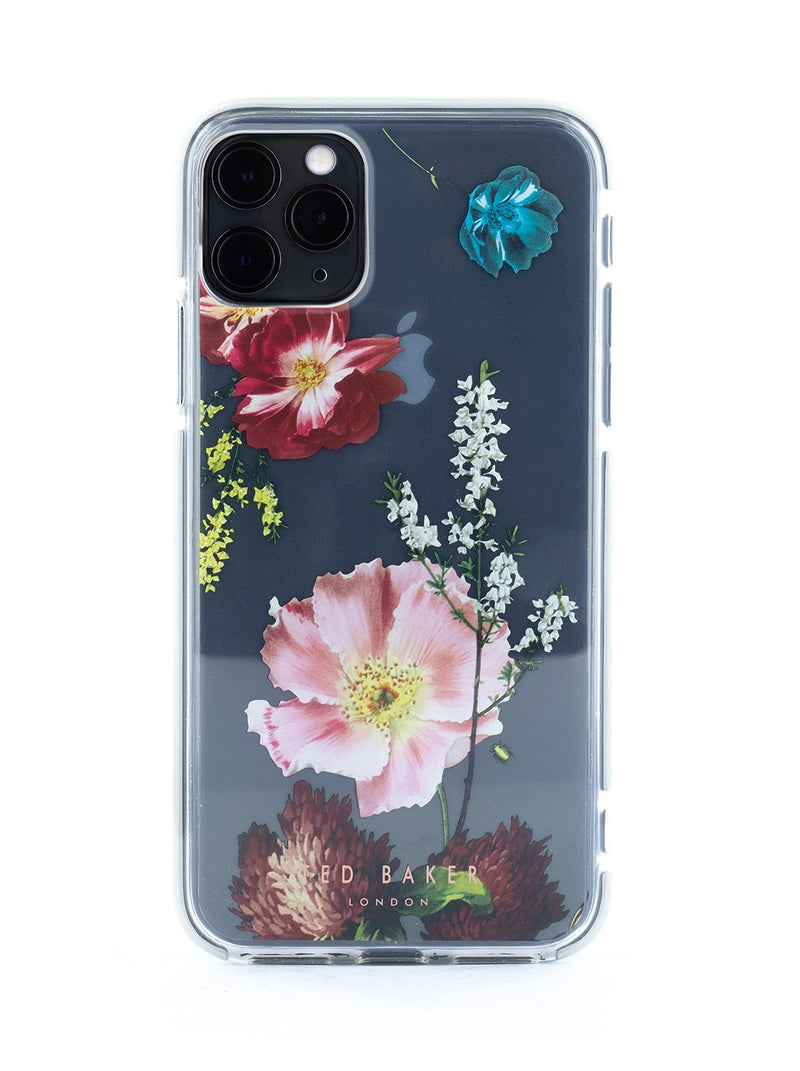 Ted Baker Forest Fruits Anti Shock Case for  iPhone 11 Pro Max - Clear Back