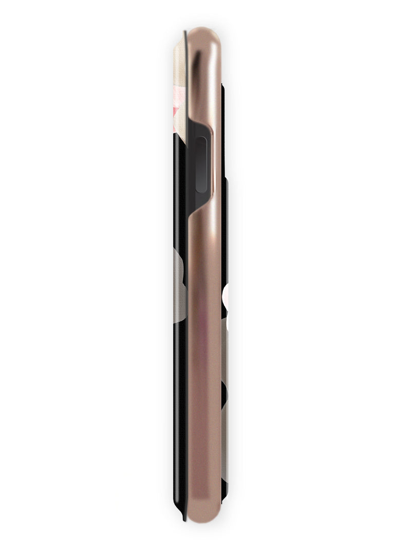 Ted Baker KNOWANE Mirror Folio Case for iPhone SE (2022 / 2020) / iPhone 8 - Porcelain Rose (Black)