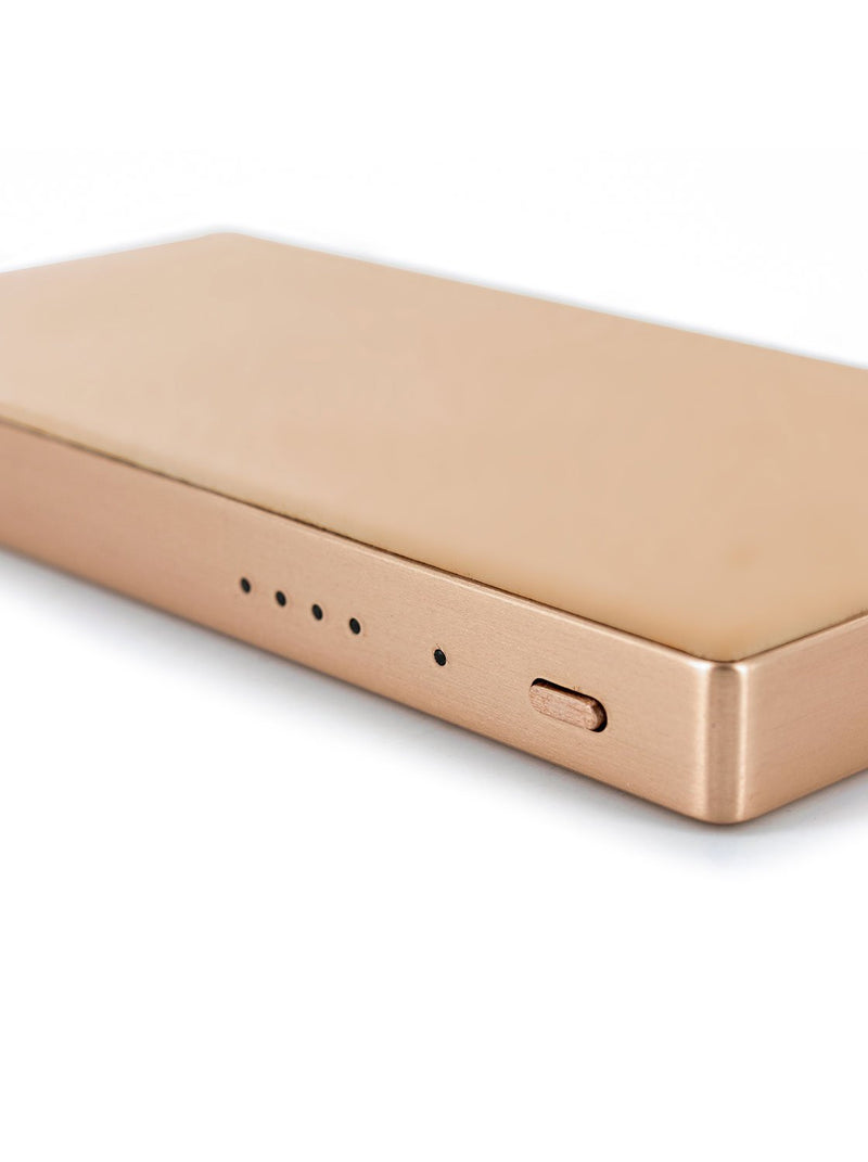 Buttons detail image of the Ted Baker Universal wireless charger in Taupe