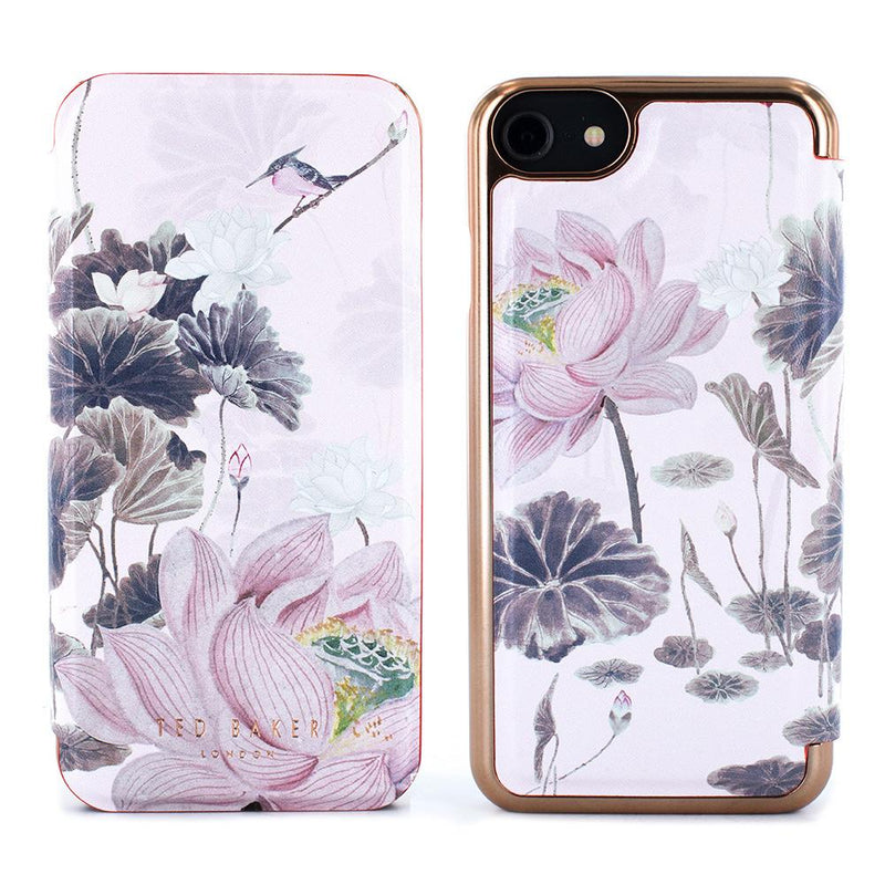 Ted Baker LYRA Mirror Folio Case for iPhone SE (2020) / 8 / 7 - Lake of Dreams