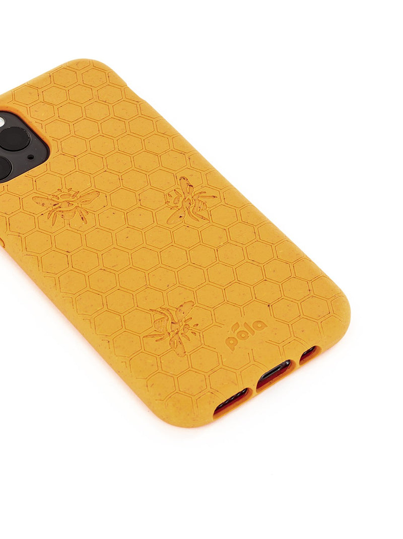 Limited Edition Pela Eco-friendly Case for iPhone 11 Pro - Honey Bee