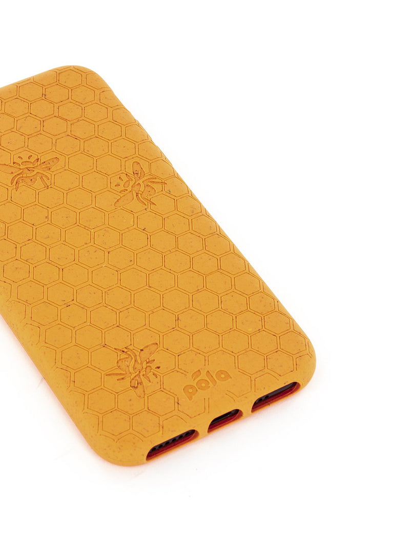 Limited Edition Pela Eco-friendly Case for iPhone X/XS - Honey Bee