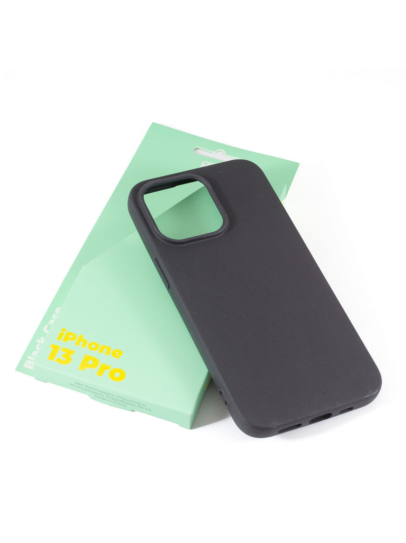 iPhone 13 Pro Hard Shell Phone Case - Black