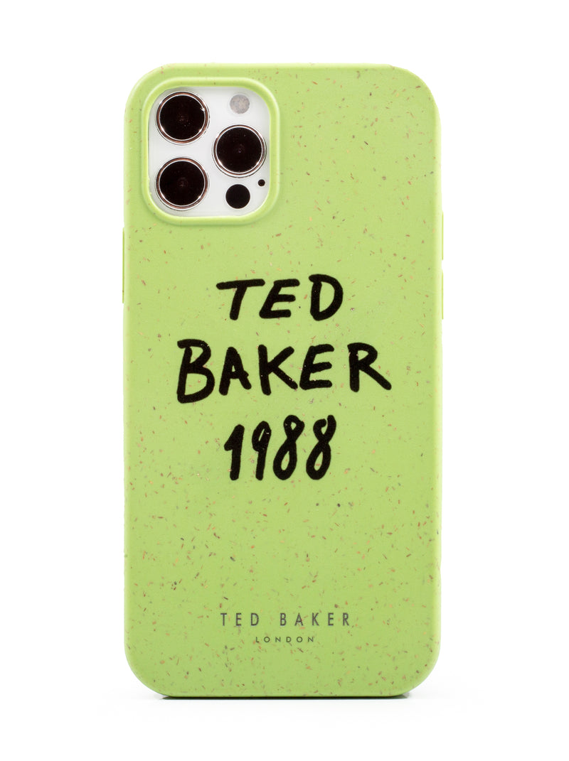 Ted Baker SOFTWR Biodegradable Case for iPhone 13 Pro - 1988 Green