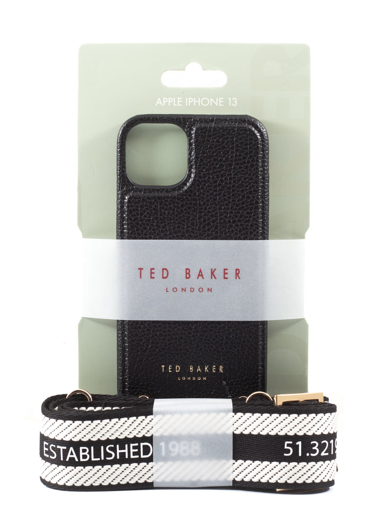 Ted Baker Half Wrap with Crossbody iPhone 13 - Black