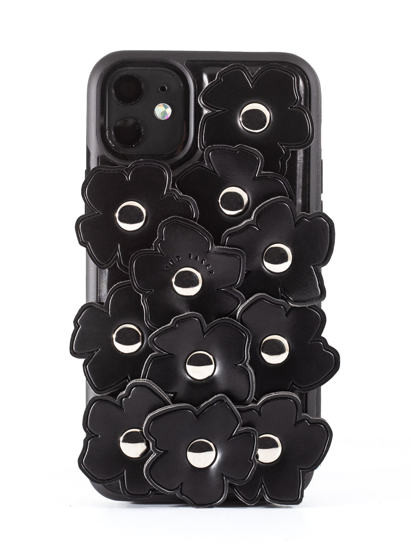 Ted Baker FLORRII Hard Shell for iPhone 11 - Magnolia Applique Black