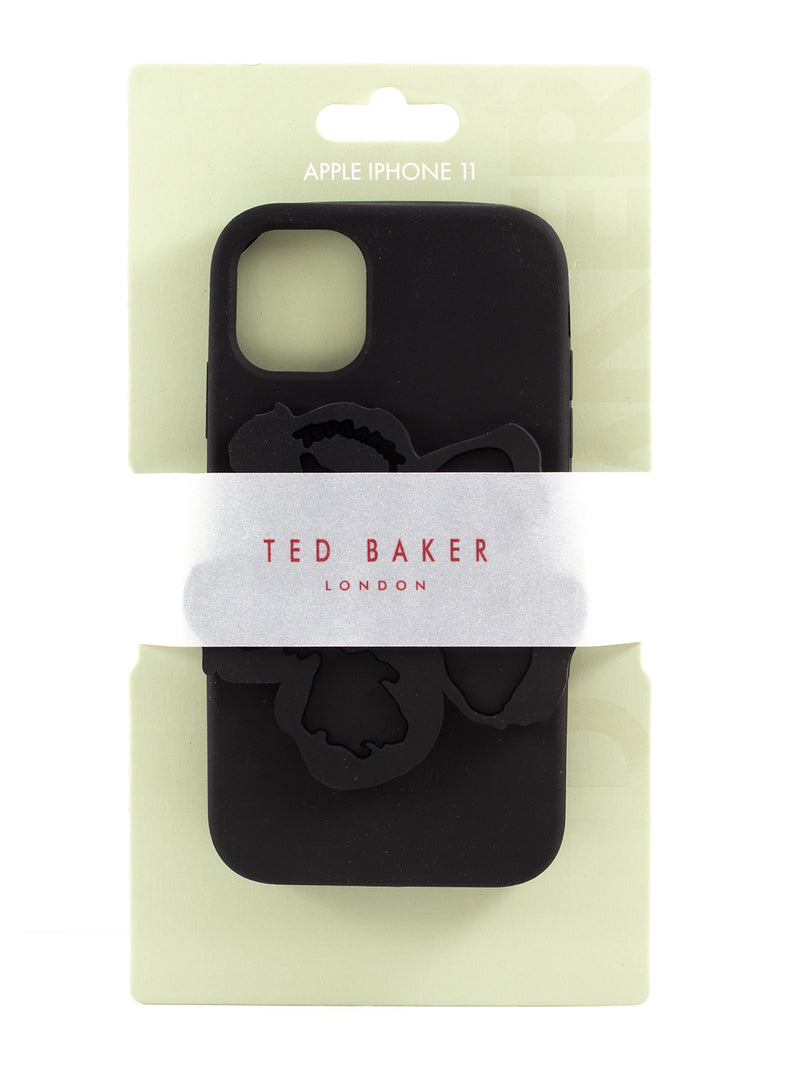 Ted Baker ROESA Silicone Case for iPhone 11 - Magnolia (Black)