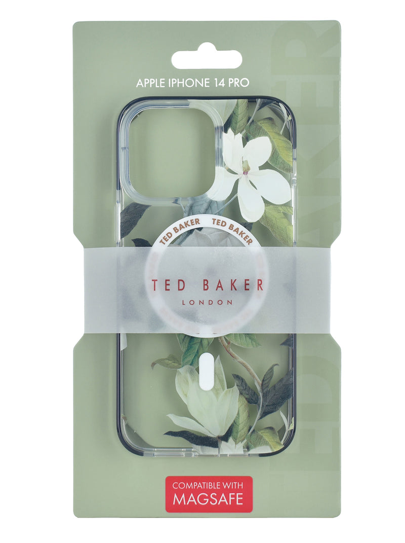 Ted Baker OPAL MagSafe Anti Shock Case for iPhone 14 Pro - Clear Back