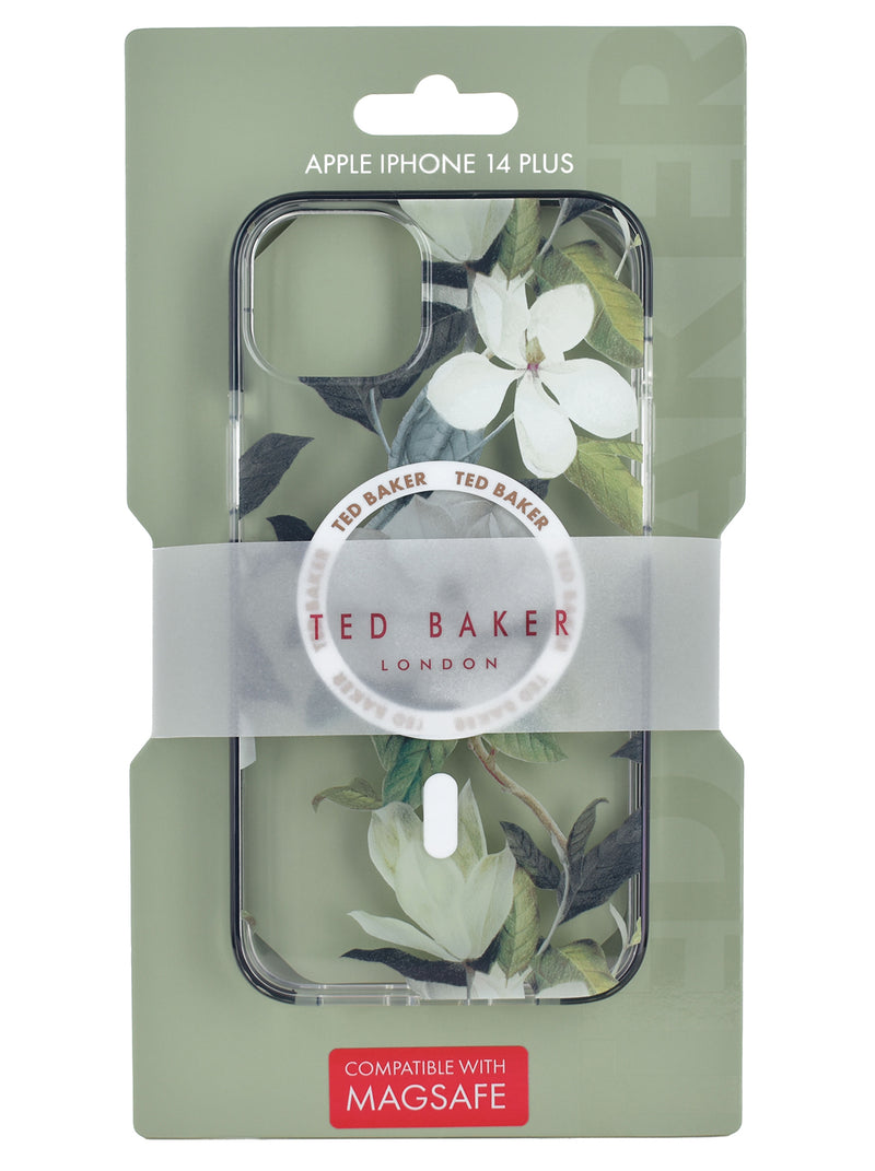 Ted Baker OPAL MagSafe Anti Shock Case for iPhone 14 Plus - Clear Back