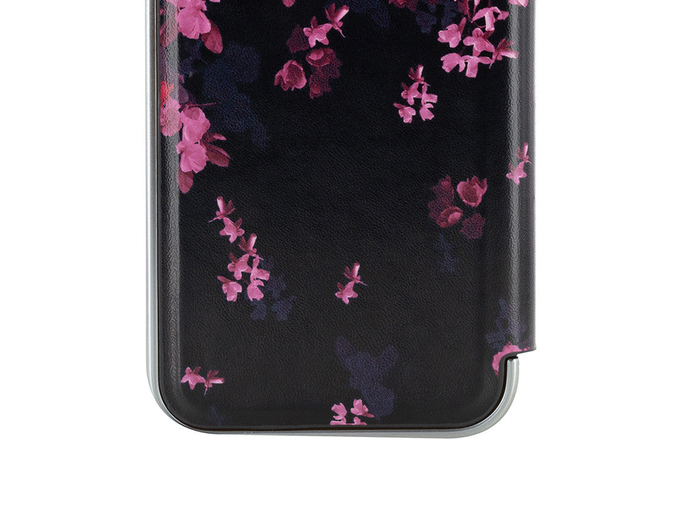 ◆TED BAKER◆フラワーボーダー ミラー Phoneケース 送料込 ◇TED BAKER◇フラワーボーダー ミラー Phoneケース 送料込 (TED