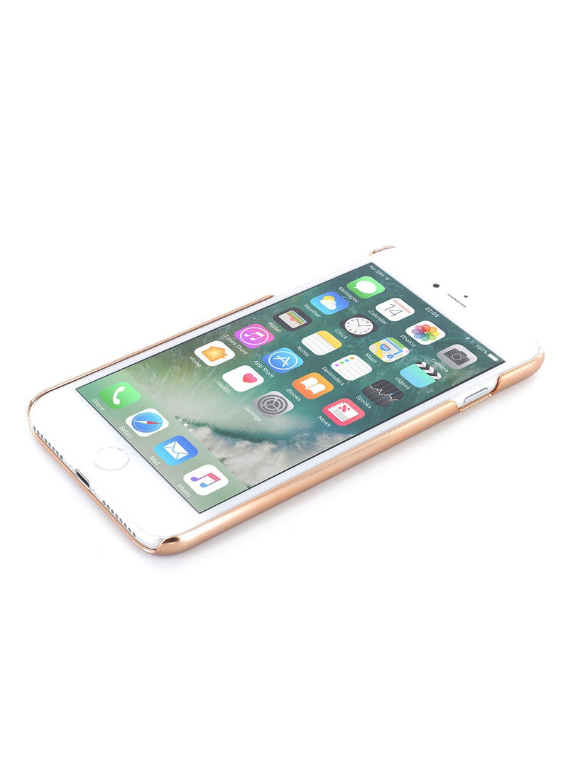 Face up image of the Ted Baker Apple iPhone 8 Plus / 7 Plus phone case in Rose Gold