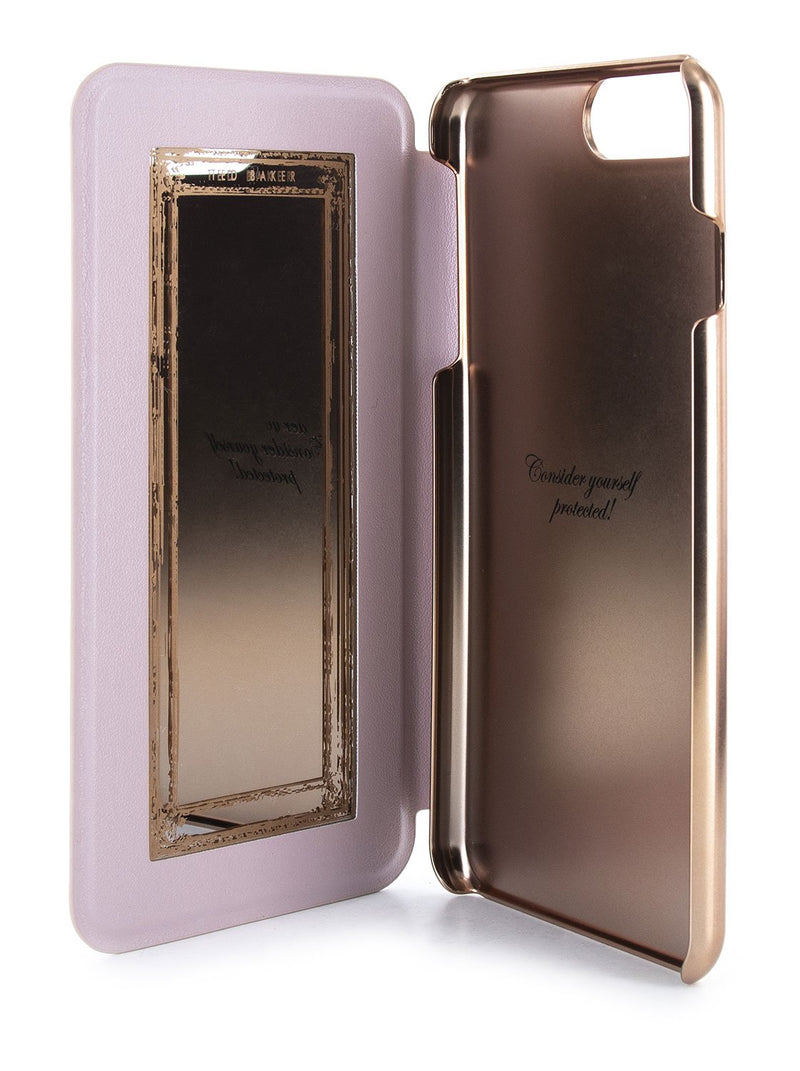 Inside image of the Ted Baker Apple iPhone 8 Plus / 7 Plus phone case in Pink