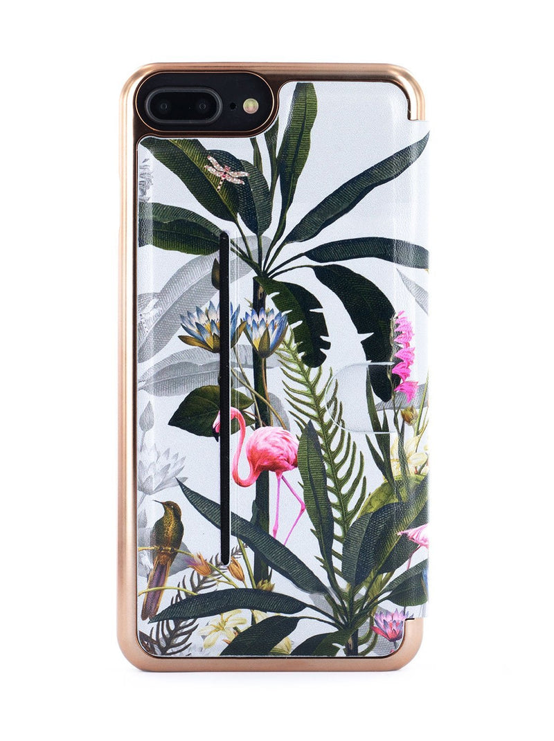 Back image of the Ted Baker Apple iPhone 8 Plus / 7 Plus phone case in Grey