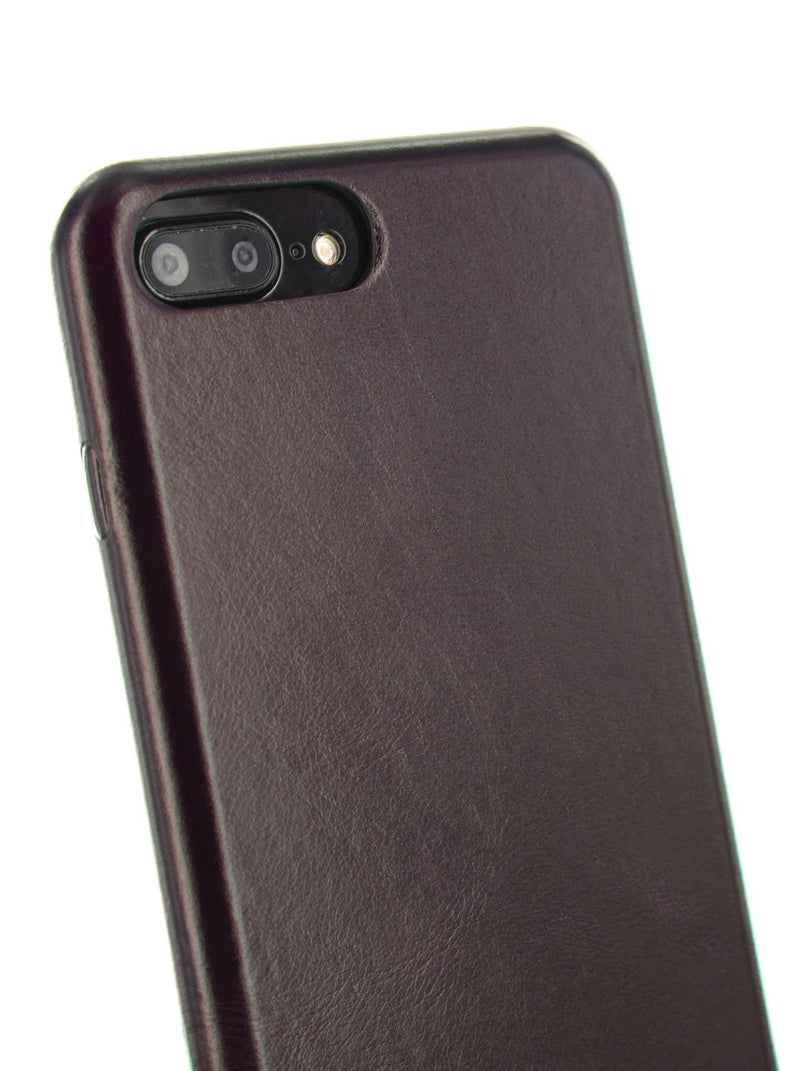 Detail image of the Ted Baker Apple iPhone 8 Plus / 7 Plus phone case in Dark Brown