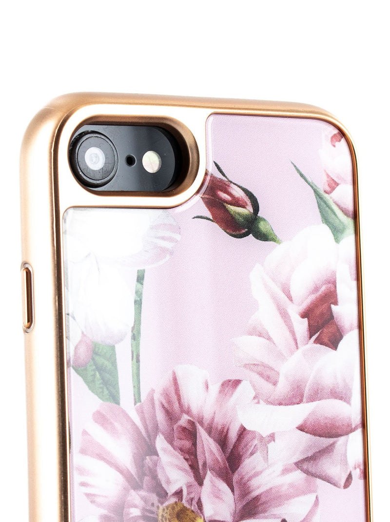 Detail image of the Ted Baker Apple iPhone 8 / 7 / 6S phone case in Pink