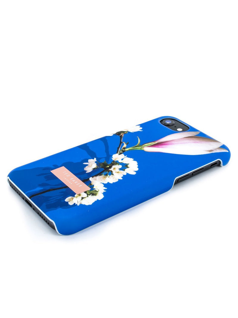 Face down image of the Ted Baker Apple iPhone 8 / 7 / 6S phone case in Blue