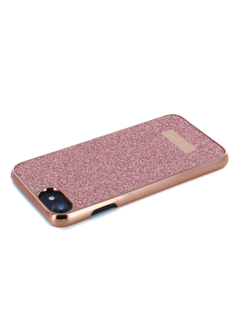 Ted Baker SPARKLS Glitter Hard Shell for iPhone 8 / 7 - Rose Gold