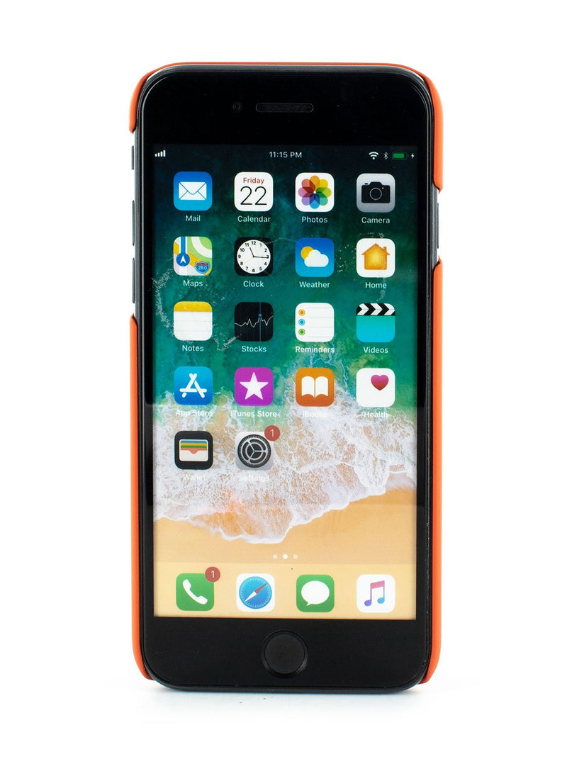 Ted Baker SNAKKE Inlay Shell for iPhone SE (2020) / 8 / 7 / 6 - Orange