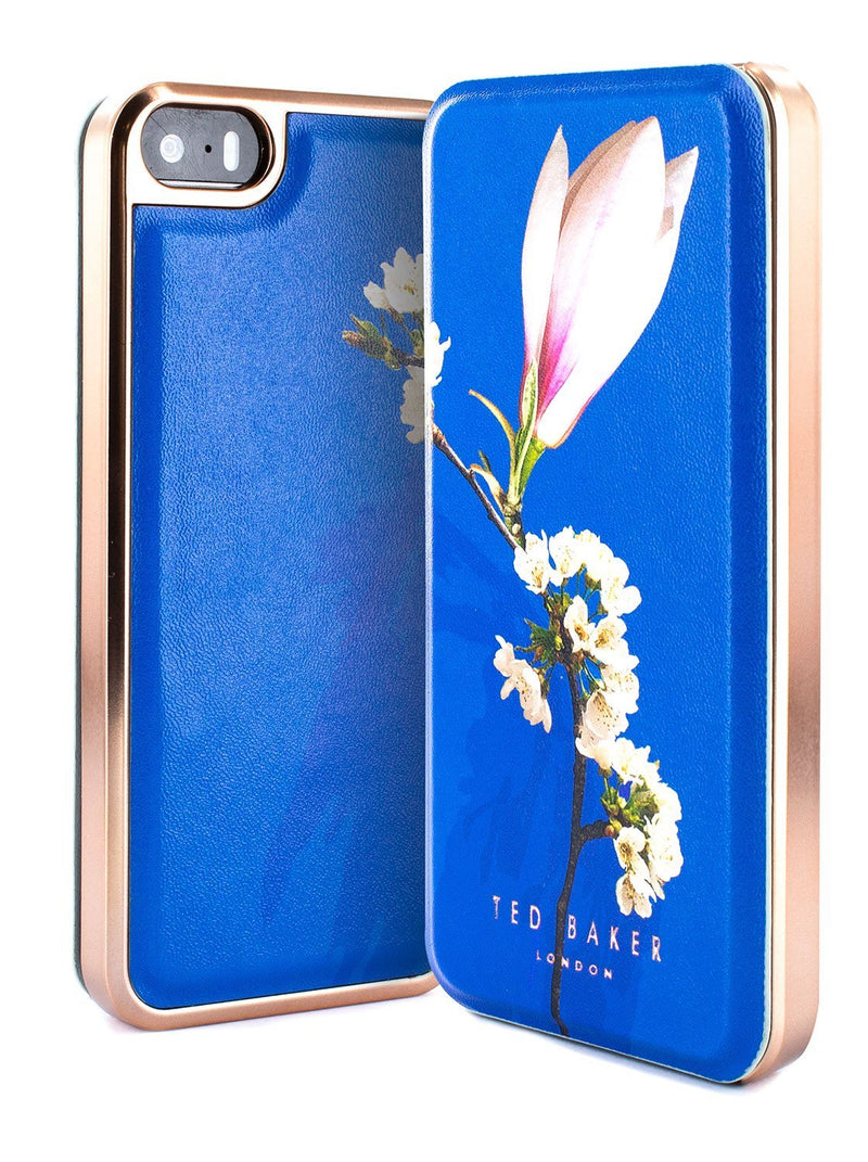 Inside image of the Ted Baker Apple iPhone SE / 5 phone case in Blue