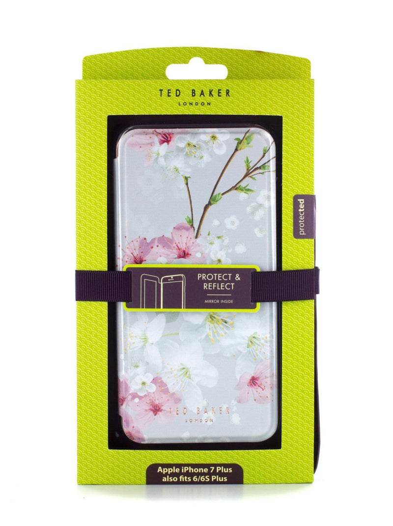 Packaged image of the Ted Baker Apple iPhone 8 Plus / 7 Plus phone case in White