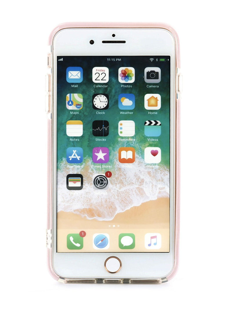 Front image of the Ted Baker Apple iPhone 8 Plus / 7 Plus phone case in Clear Print