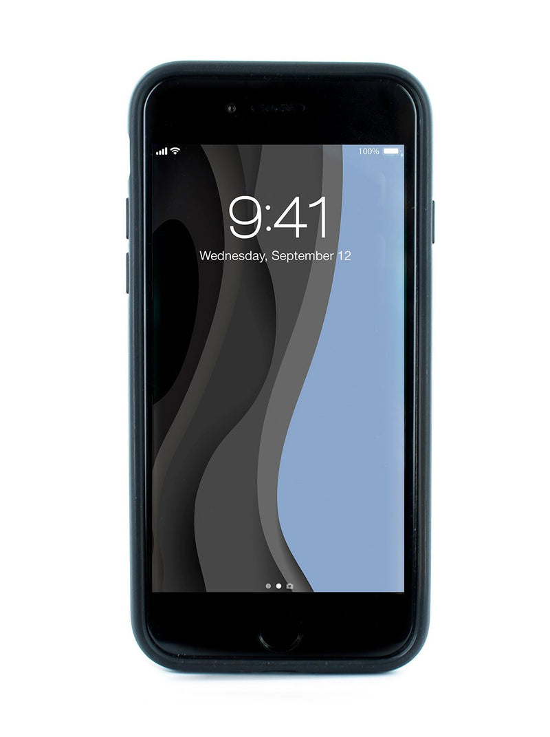 Front image of the Ted Baker Apple iPhone 8 / 7 / 6S phone case in Black
