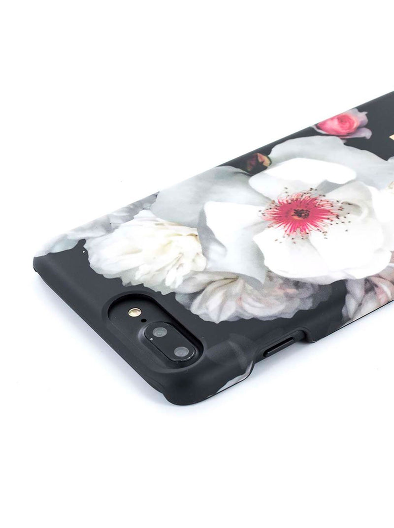 Detail image of the Ted Baker Apple iPhone 8 Plus / 7 Plus phone case in Black