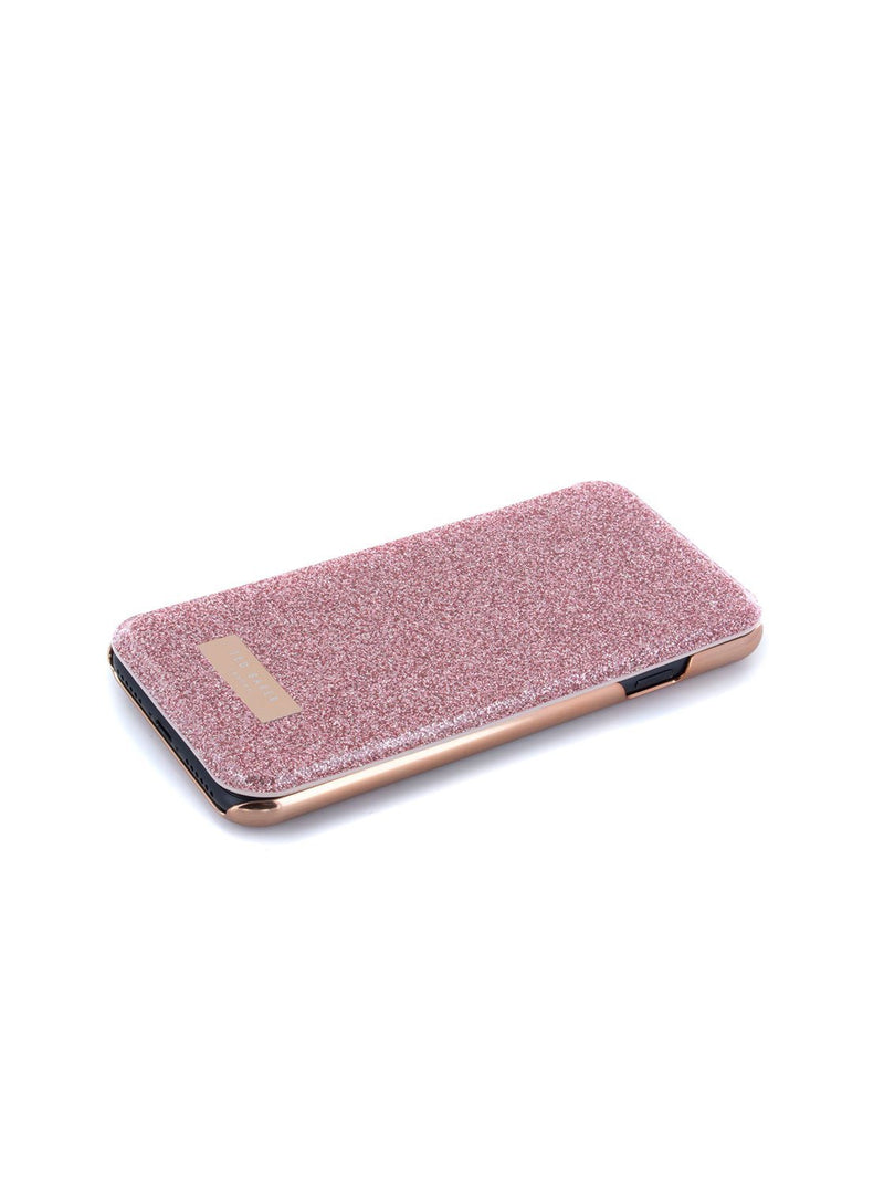 Face up image of the Ted Baker Apple iPhone 8 / 7 / 6S phone case in Rose Gold