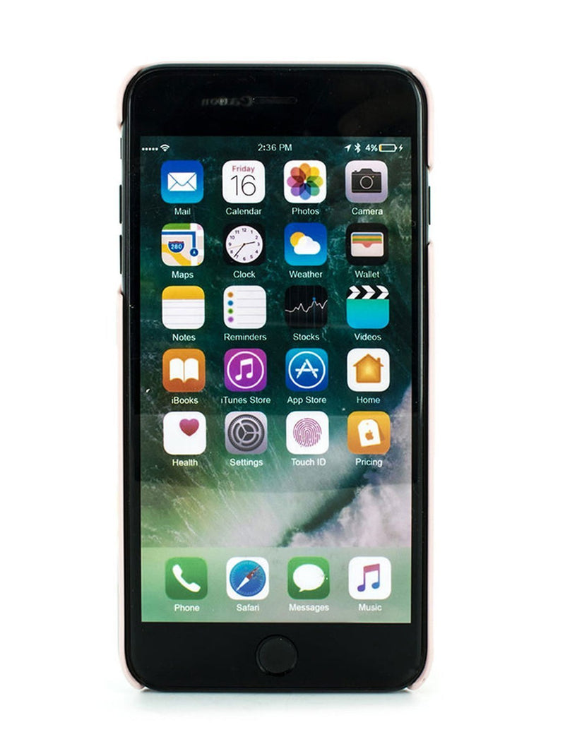 Front image of the Ted Baker Apple iPhone 8 Plus / 7 Plus phone case in Mid Grey