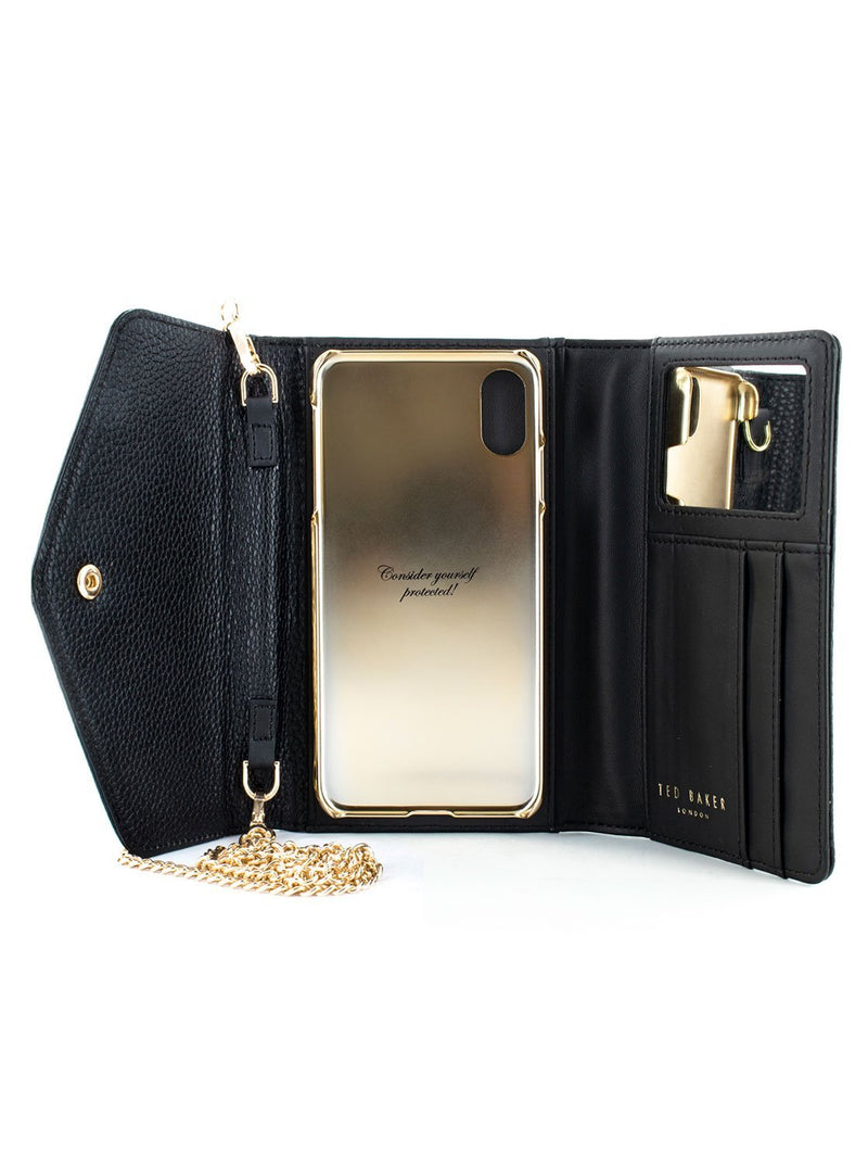 Ted Baker SELIE Crossbody Case for iPhone X / XS Black Proporta