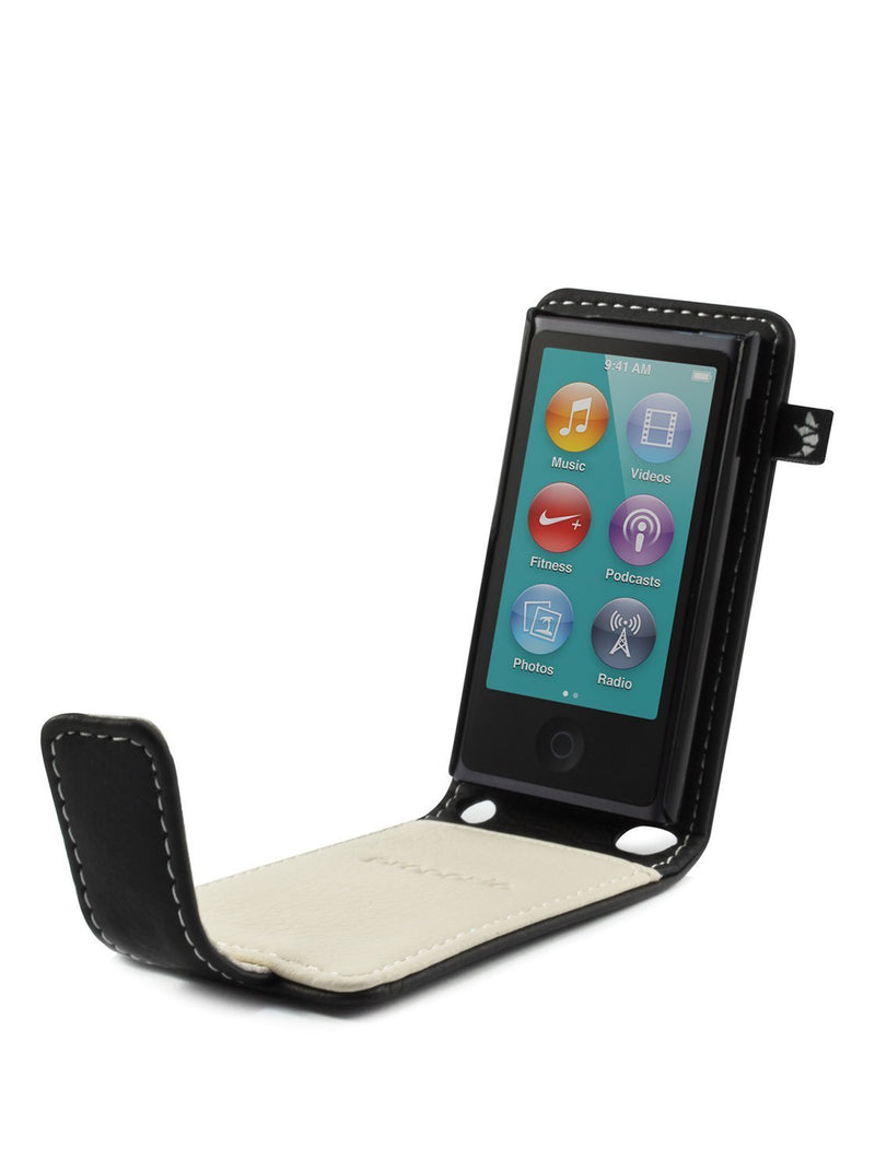 Side image of the Proporta Apple iPod Nano 7G phone case in Black
