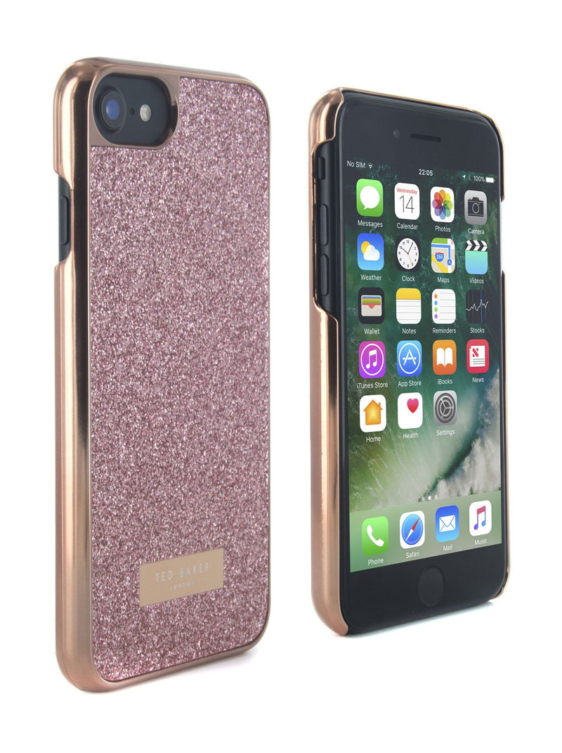 Ted Baker SPARKLS Glitter Hard Shell for iPhone 6 / 6S - Rose Gold