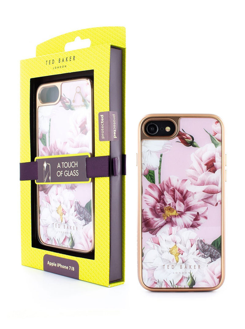 Packaging image of the Ted Baker Apple iPhone 8 / 7 / 6S phone case in Pink