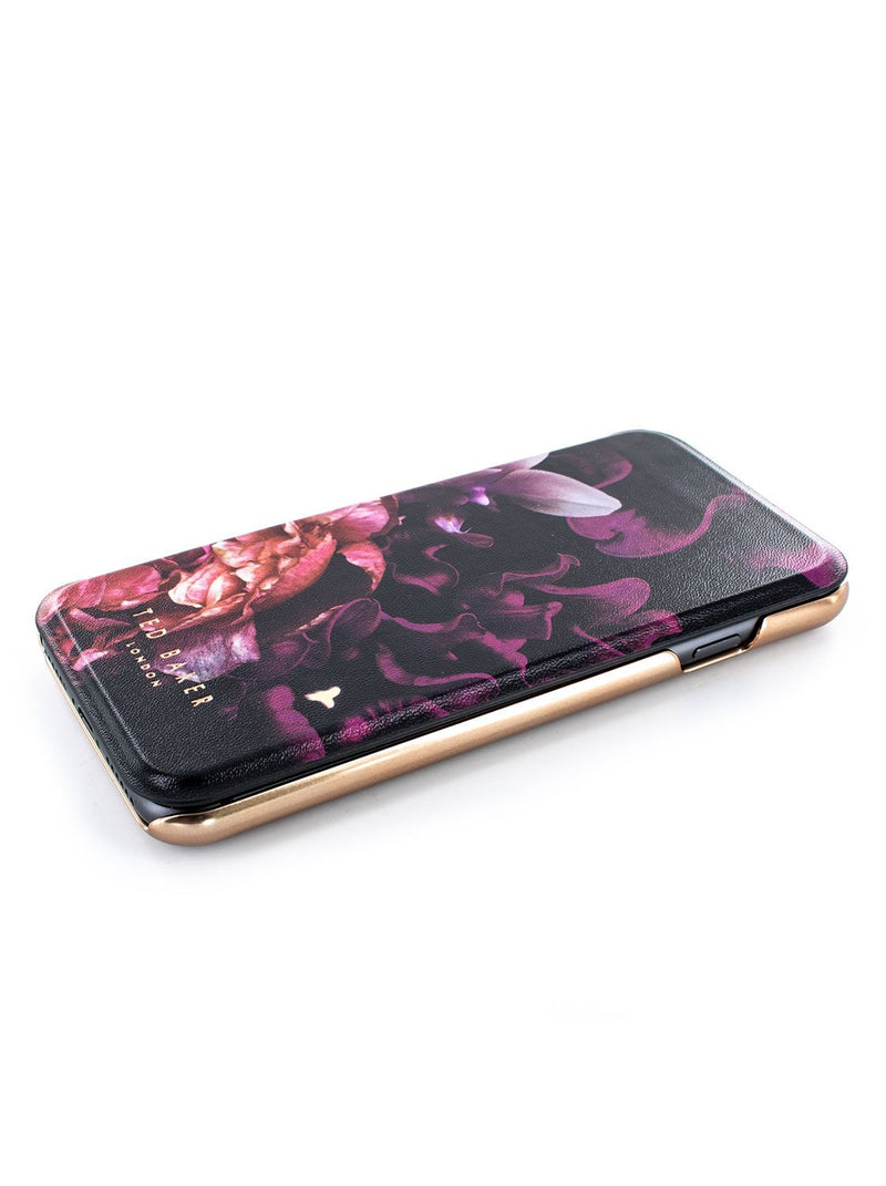 Face up image of the Ted Baker Apple iPhone 8 / 7 / 6S phone case in Black