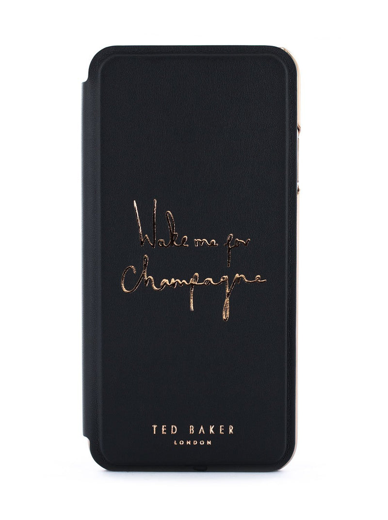 Hero image of the Ted Baker Apple iPhone XS Max phone case in Black