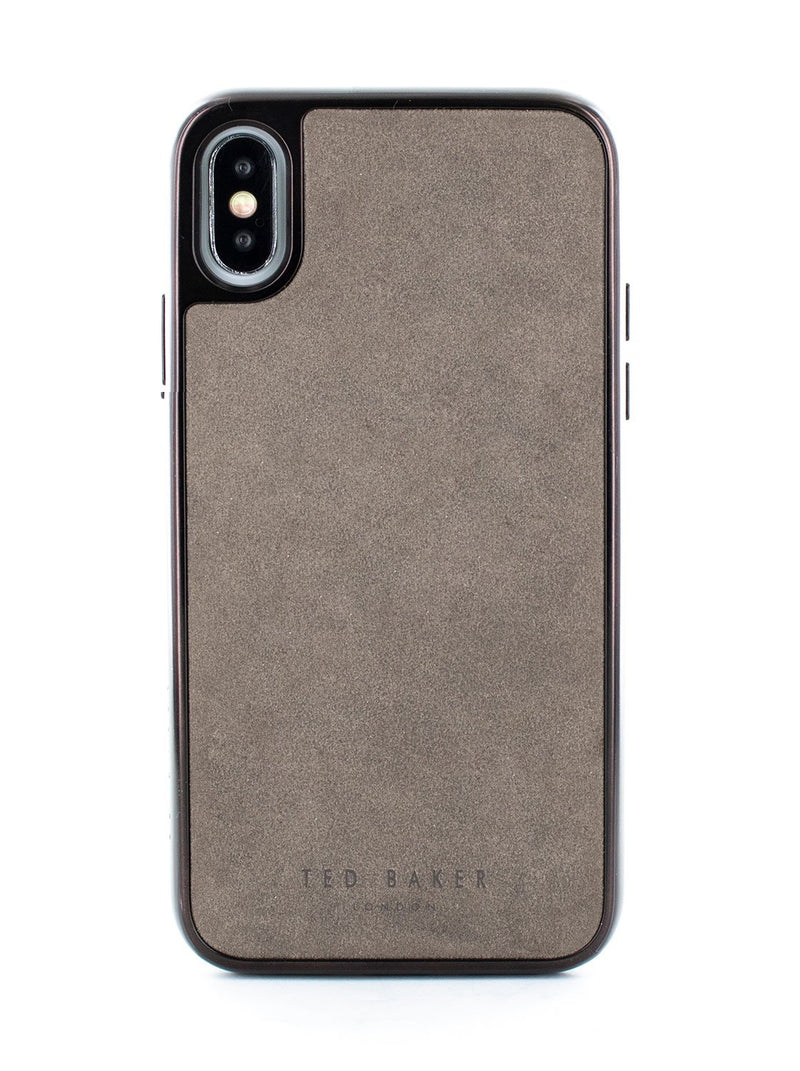 Hero image of the Ted Baker Apple iPhone XS Max phone case in Grey