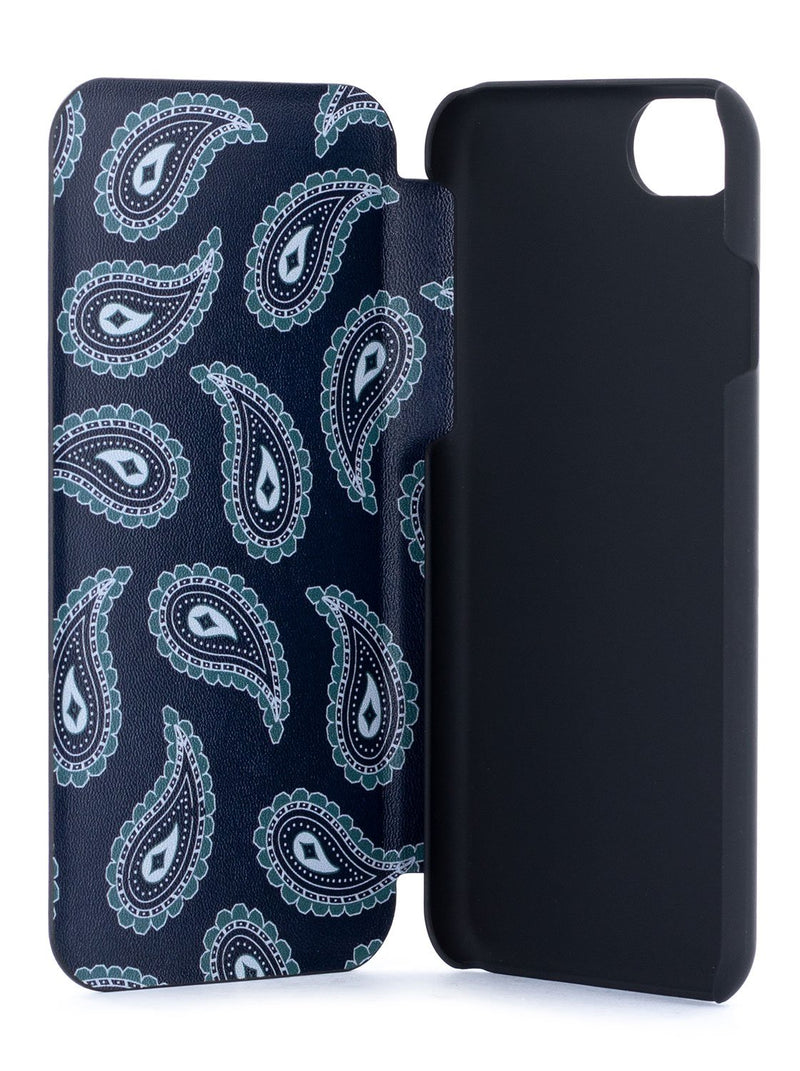 Inside image of the Ted Baker Apple iPhone 8 / 7 / 6S phone case in Black