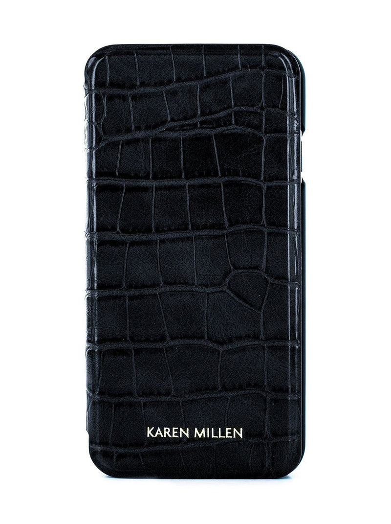 Hero image of the Karen Millen Apple iPhone 8 / 7 / 6S phone case in Black
