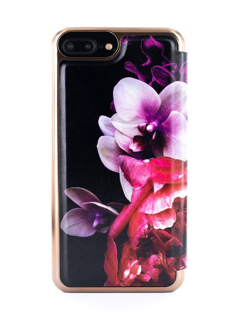 Back image of the Ted Baker Apple iPhone 8 Plus / 7 Plus phone case in Black