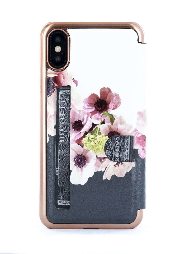 Back image of the Ted Baker Apple iPhone XS / X phone case in White
