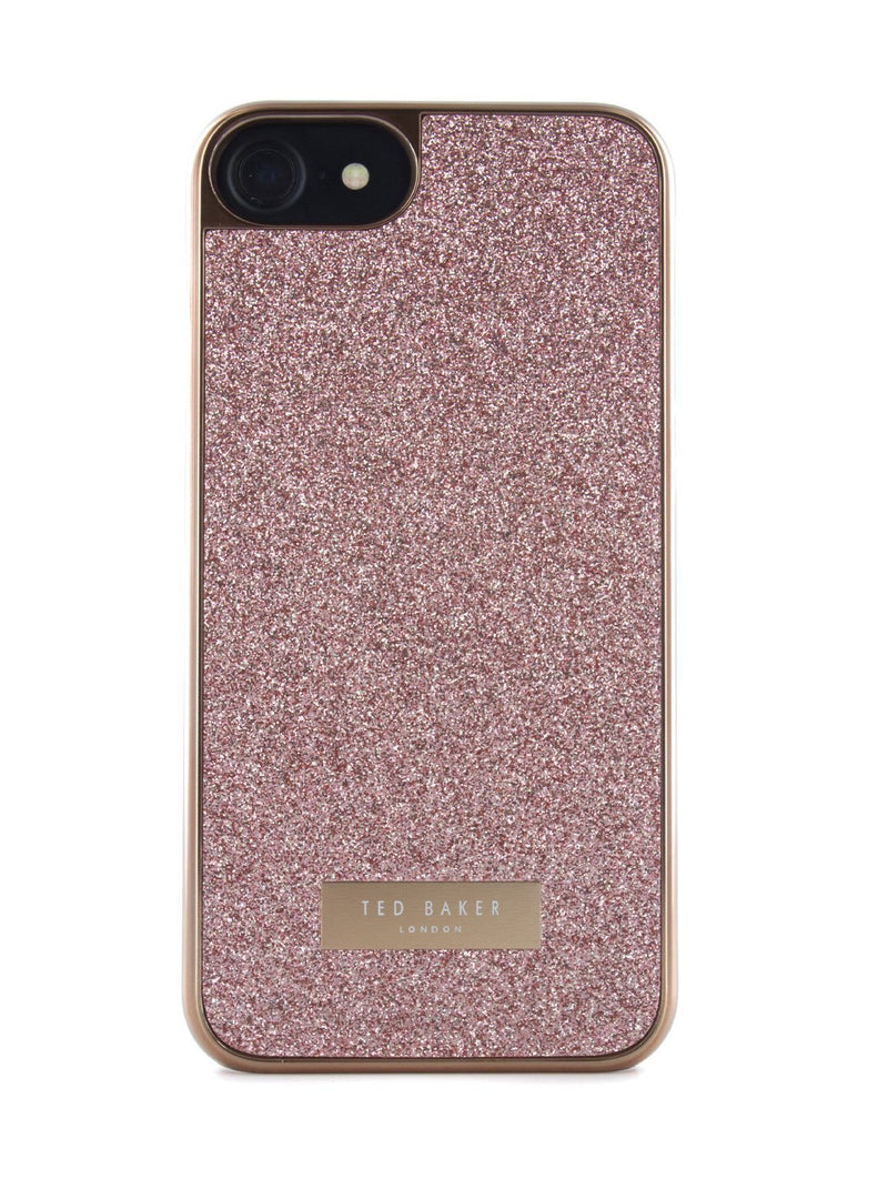 Ted Baker SPARKLS Glitter Hard Shell for iPhone 8 / 7 - Rose Gold