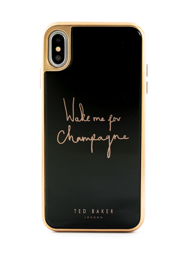 Hero image of the Ted Baker Apple iPhone XS Max phone case in Black